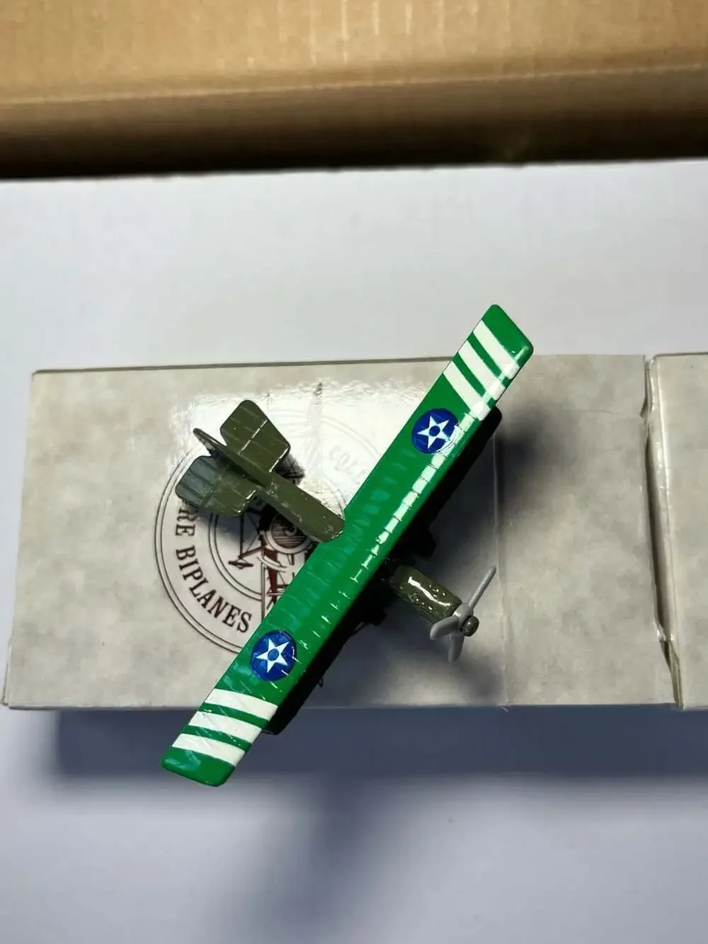 Reader's Digest Collector's Set of 4 Miniature Die-Cast Biplanes